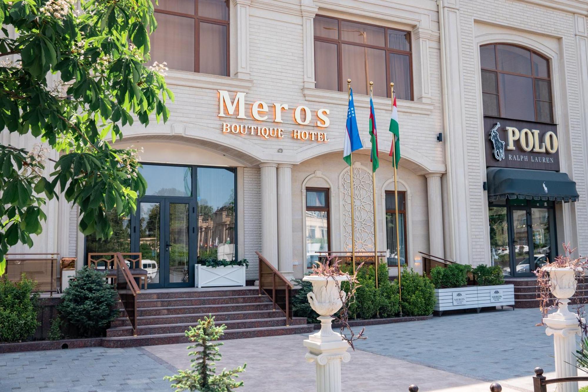 Meros Boutique Hotel Samarkand Exterior photo