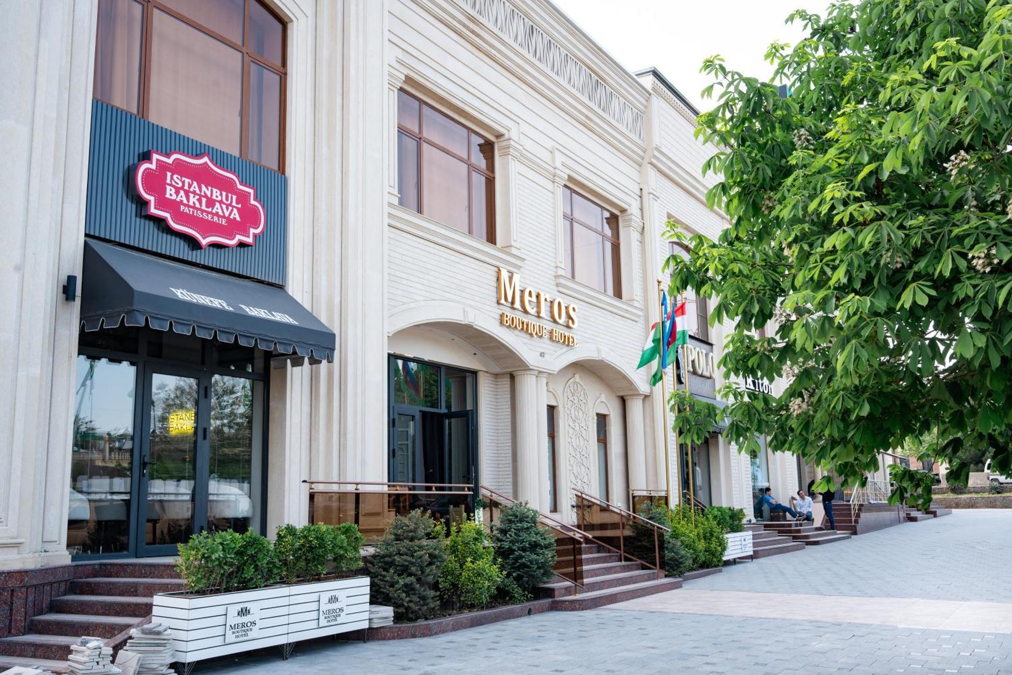 Meros Boutique Hotel Samarkand Exterior photo