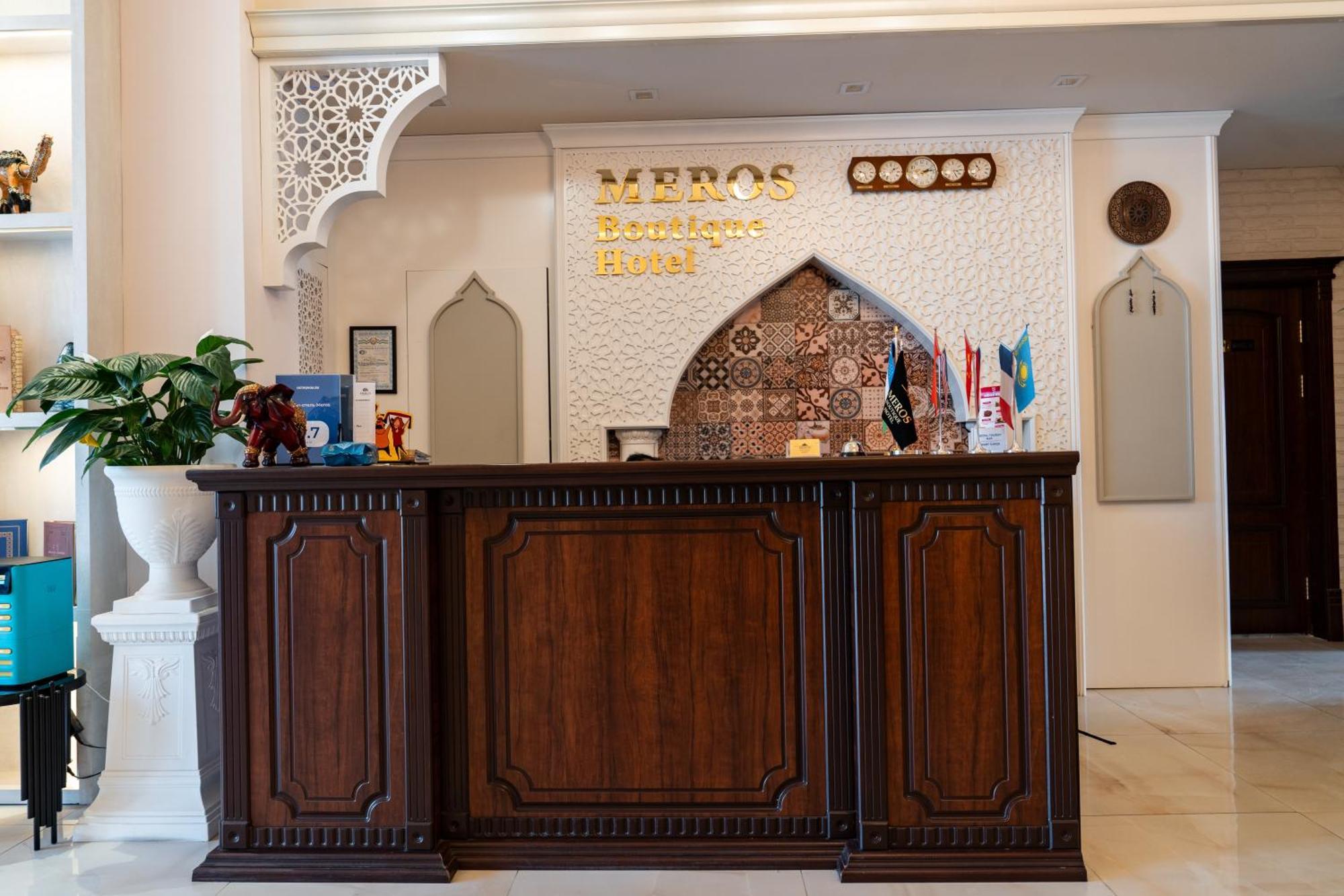 Meros Boutique Hotel Samarkand Exterior photo
