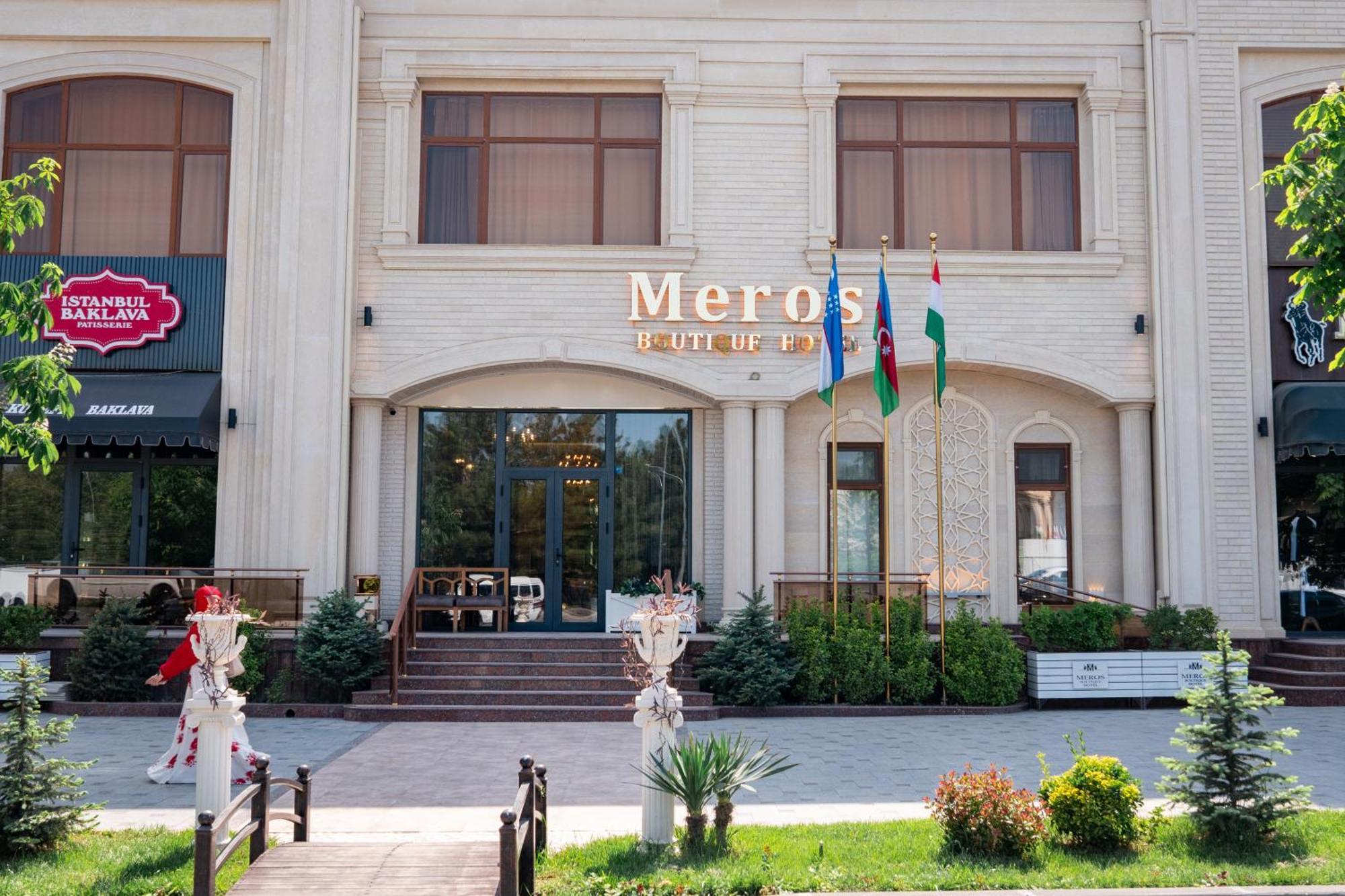 Meros Boutique Hotel Samarkand Exterior photo