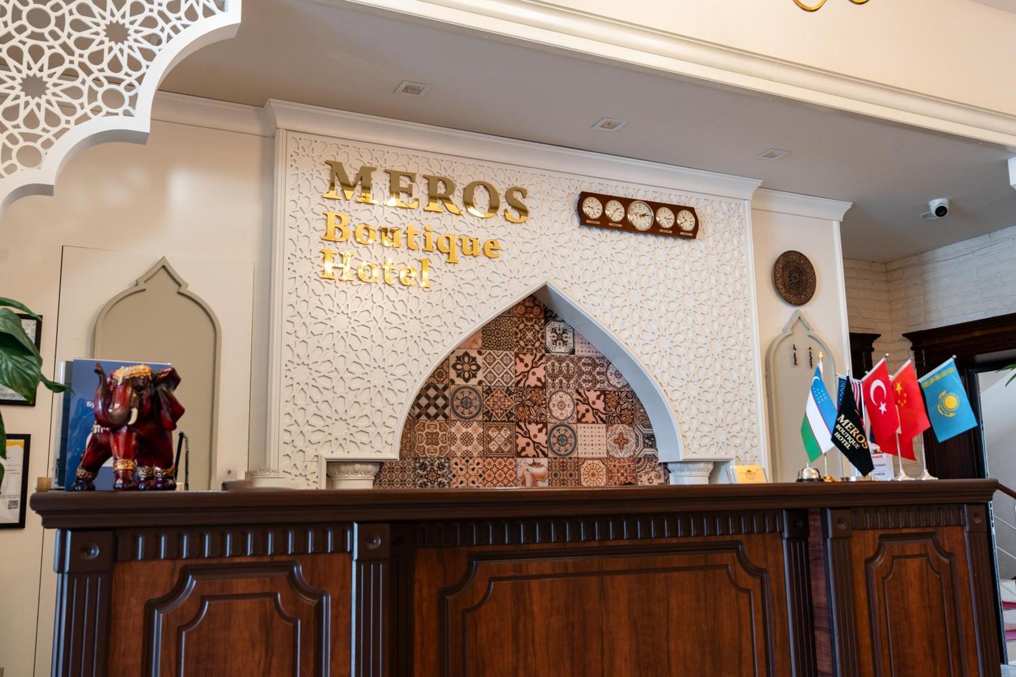 Meros Boutique Hotel Samarkand Exterior photo